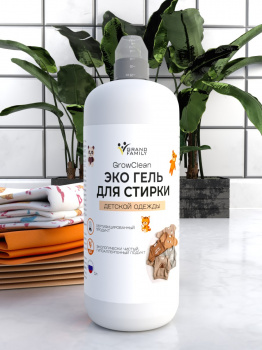 Гель для стирки детского белья "Grow Clean" 1л