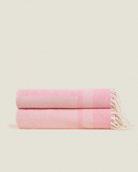 Плед "Frati COUNTRY ROSA" розовый 130*170