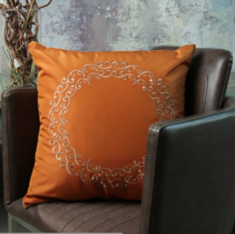 Декоративная подушка "Flaum HOME DECOR" терракот 50*50