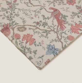 Плед "Frati SOFT BAMBOO BIRDS OF PARADISE BEIGE" бежевый 150*200