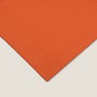 Плед "Frati SOFT VISCOSE TERRACOTTA" оранжевый 130*160