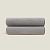 Плед "Frati SOFT VISCOSE GRIGIO PERLA" серый 160*200