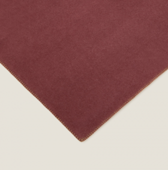 Плед "Frati SOFT VISCOSE BORDEAUX" бордовый 130*160