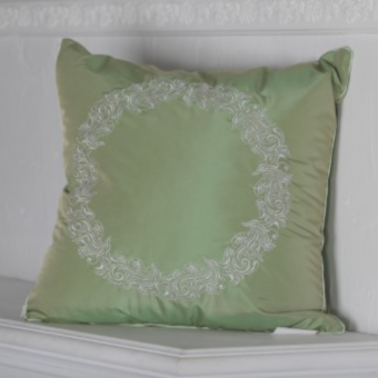 Декоративная подушка "Flaum HOME DECOR" мятный 50*50