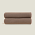 Плед "Frati SOFT VISCOSE TORTORA" коричневый 160*200